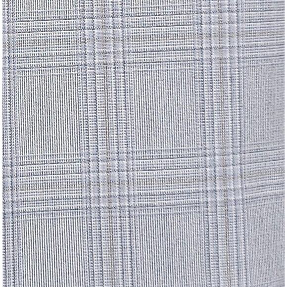 Alfani Men's Slim-Fit Tech Stretch 2-Piece Suit Light Grey Plaid 40R 32x32 NWT - Picture 13 of 13
